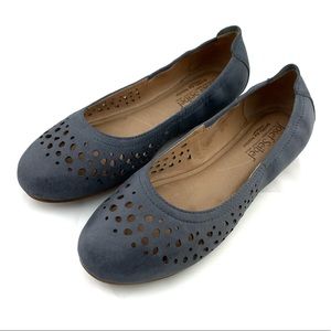 Josef Seibel Blue Pippa Ballet Flats Size 37
